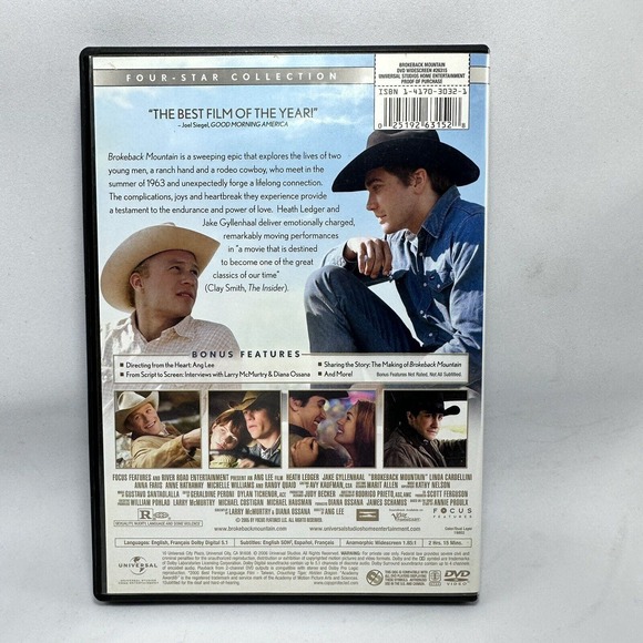 Brokeback Mountain Movie‎ DVD - Picture 5 of 10